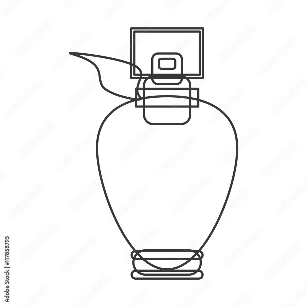 flat design perfume bottle icon vector illustration flat design perfume bottle icon vector illustration