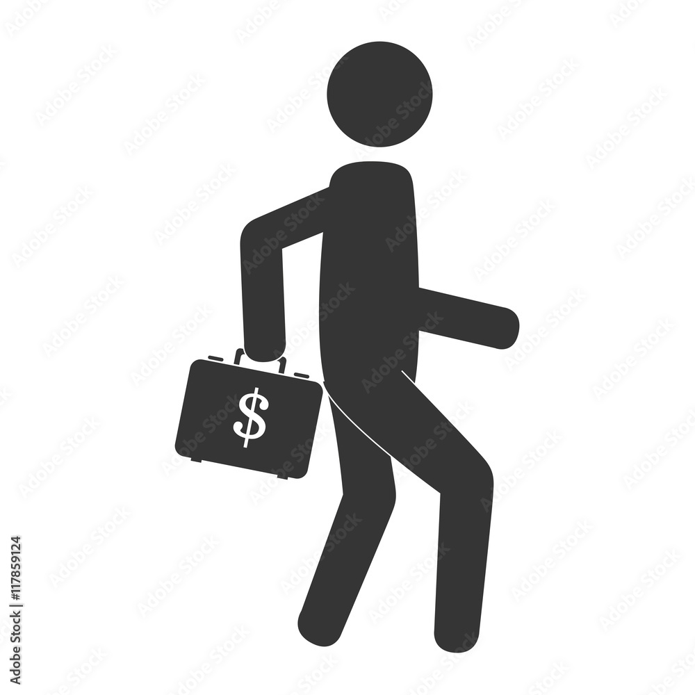 money and business, icon vector illustration money and business, icon vector illustration