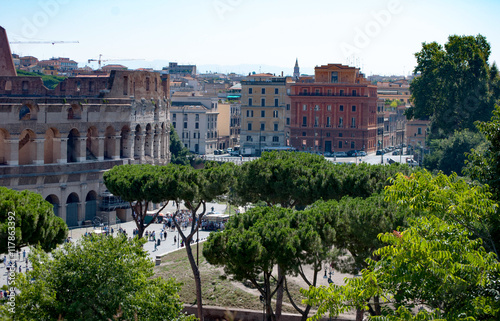 Ancient Ruins in Rome photo