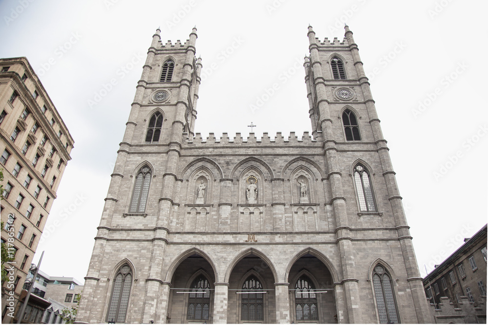 Notre-Dame Basilica is a basilica in the historic district of Old Montreal, in Montreal, Quebec, Canada.