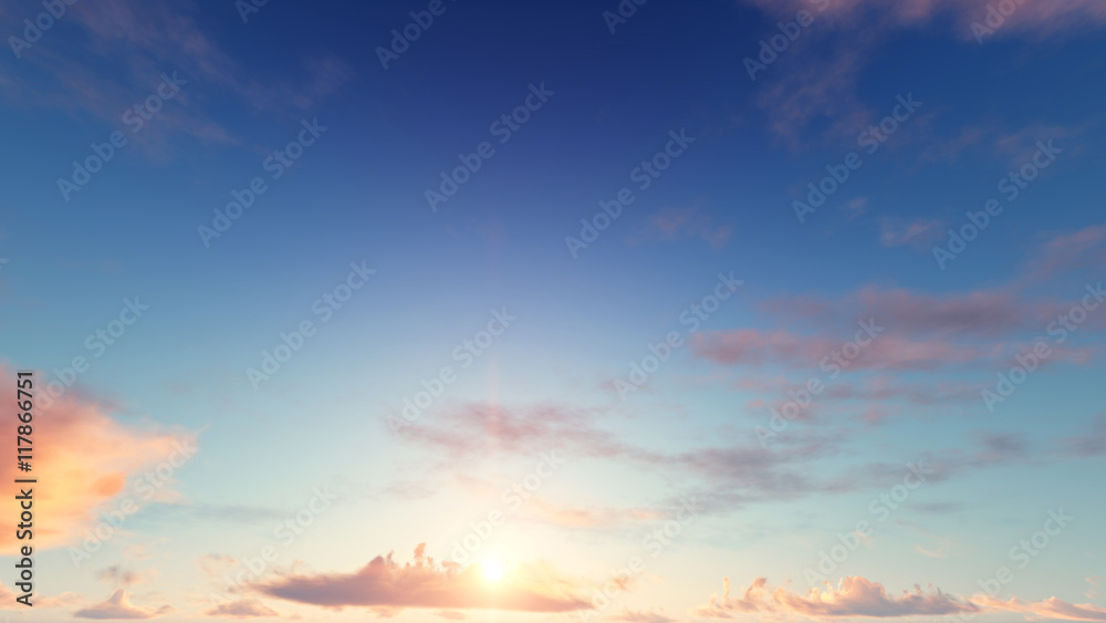 Cloudy blue sky abstract background, blue sky background with ti Cloudy blue sky abstract background, blue sky background with ti