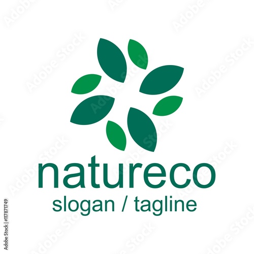 Eco natural logo