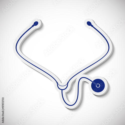 Medicine. Realistic image of the contour object