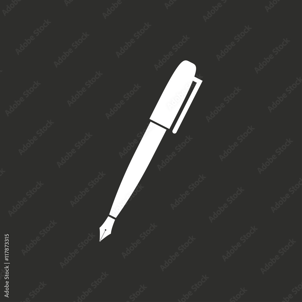 Pen - vector icon. Pen - vector icon.