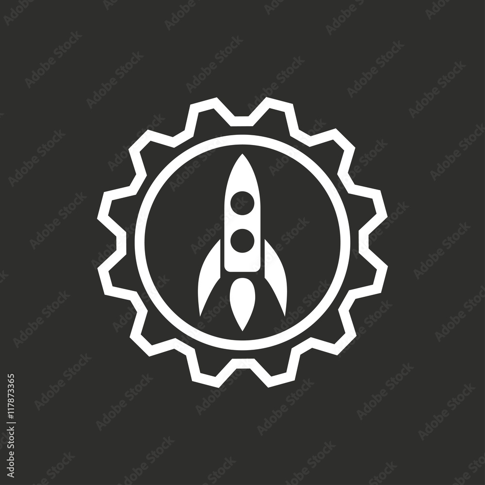 Start up - vector icon. Start up - vector icon.