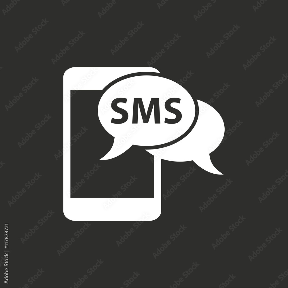 SMS - vector icon. SMS - vector icon.