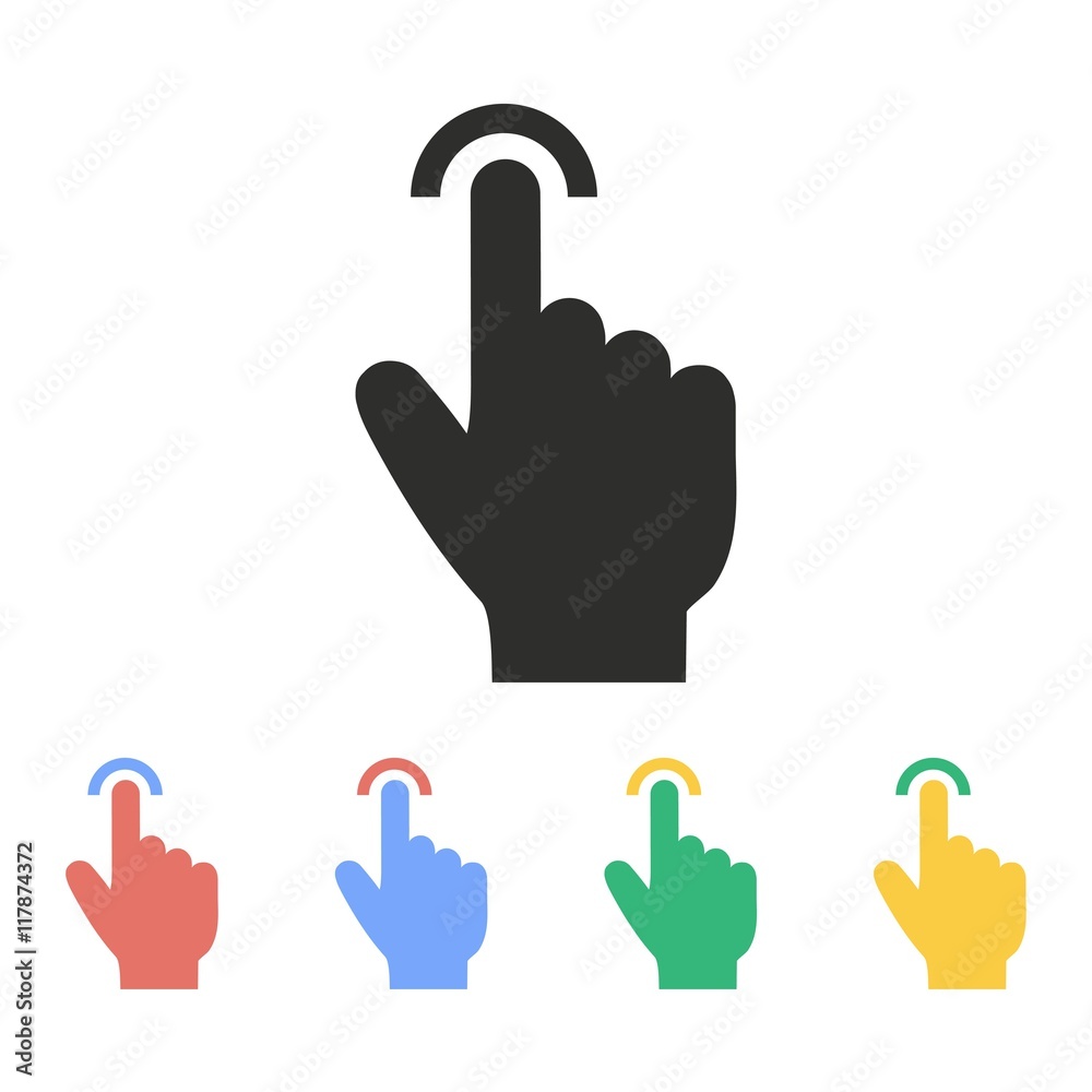 Fototapeta premium Touch - vector icon.