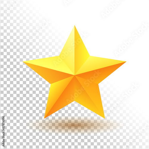 Gold star icon.