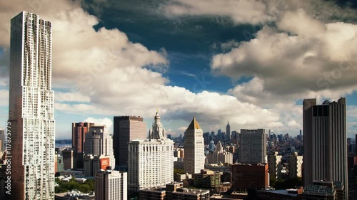 manhattan skyline urban architecture nyc photo