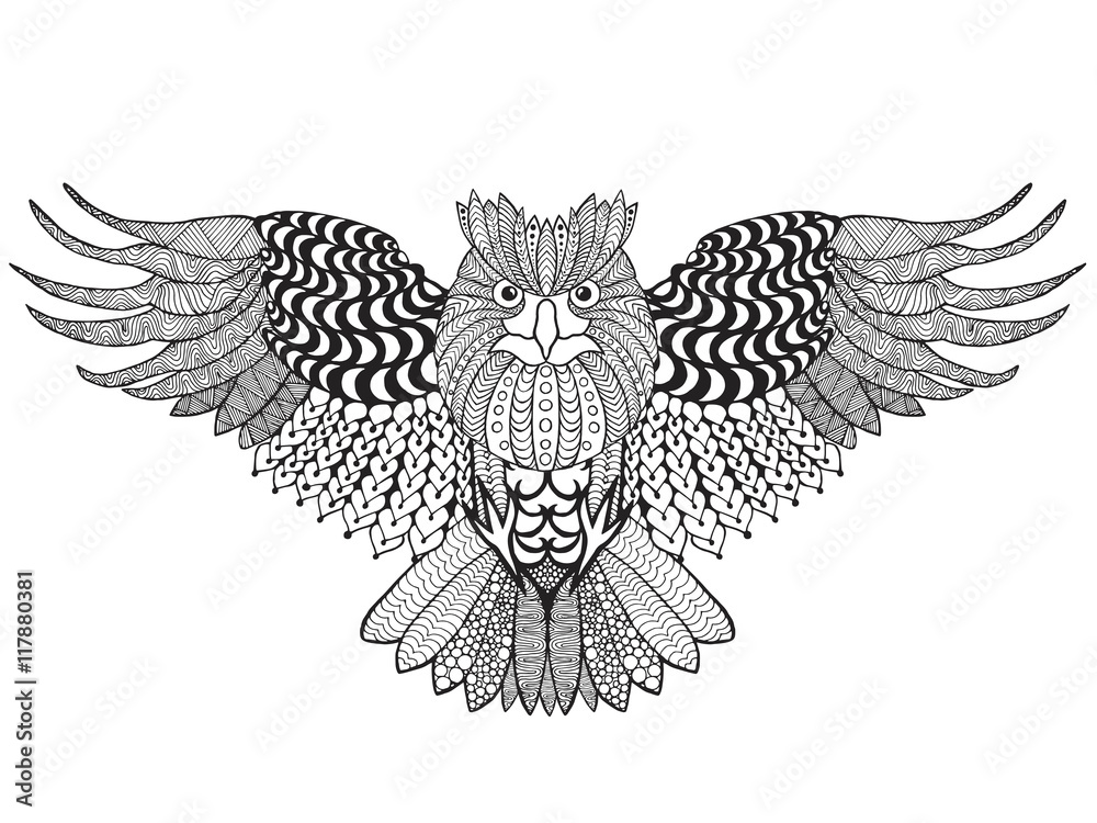 Obraz premium Eagle owl.