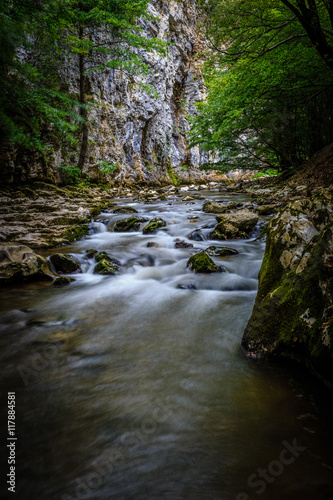 Bigar water fall  Romania  formed by an underground water spring witch spectacular falls into the Minis River