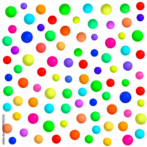 Background of colorful circles