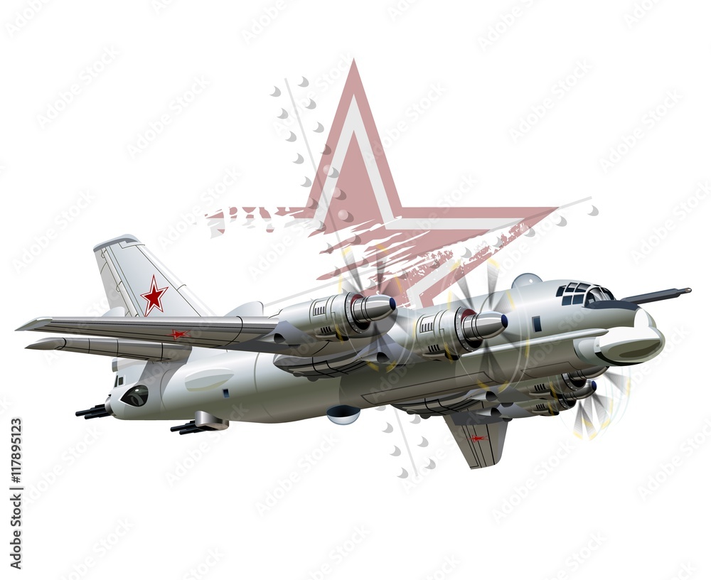 Vector Cartoon Bomber. Available EPS-10 vector format separated by groups and layers for easy edit Vector Cartoon Bomber. Available EPS-10 vector format separated by groups and layers for easy edit