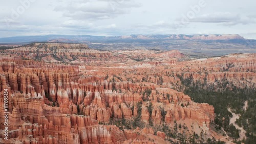 amazing rock structures at bryce canyon photo