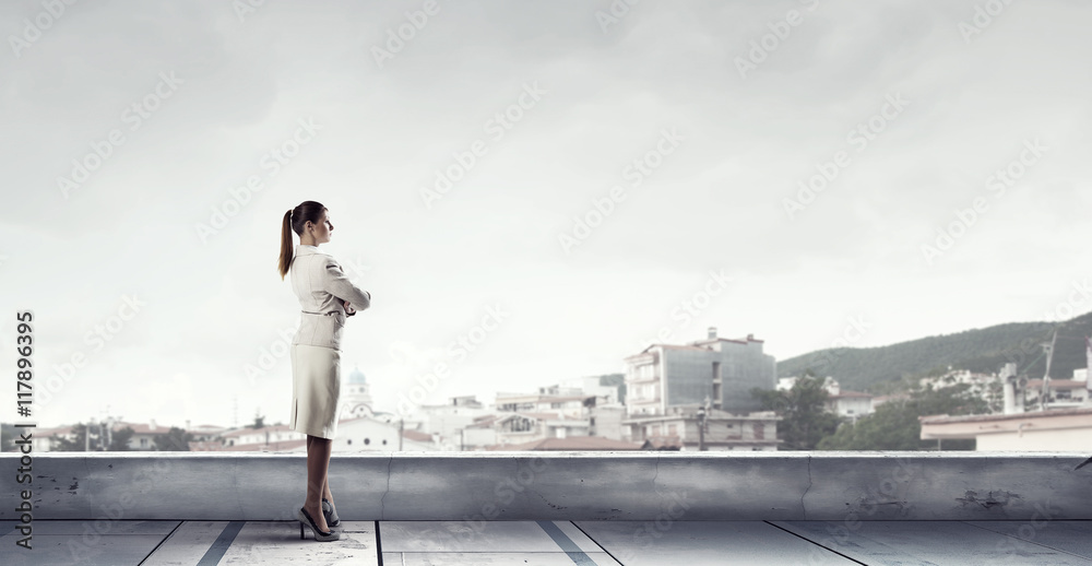 New day for business . Mixed media New day for business . Mixed media