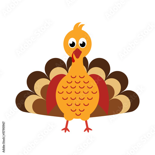 cartoon turkey