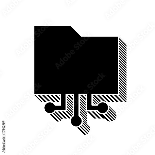 ikona ze wzorku pasków i kresek