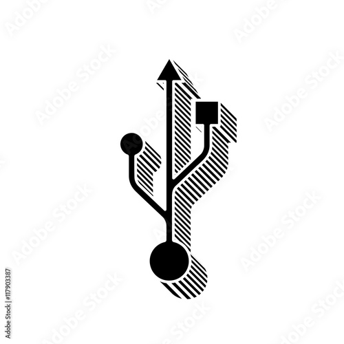 ikona ze wzorku pasków i kresek