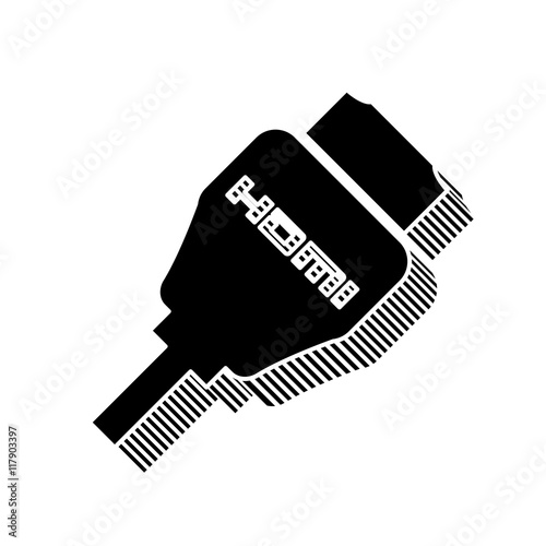 ikona ze wzorku pasków i kresek