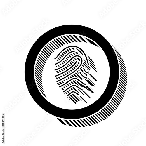 ikona ze wzorku pasków i kresek