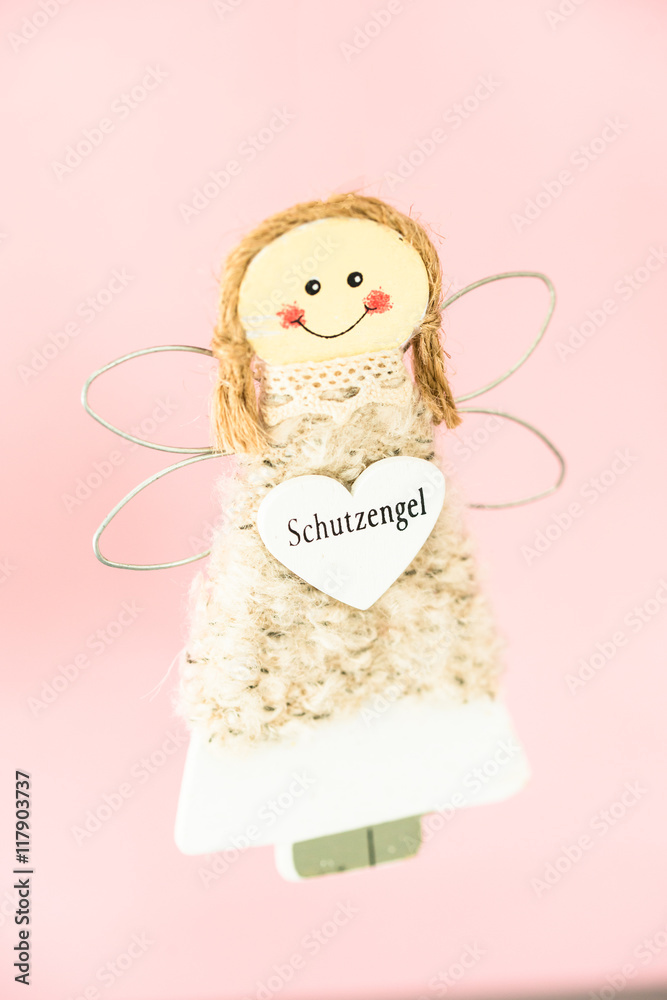 Schutzengel mit Herz StockFoto Adobe Stock