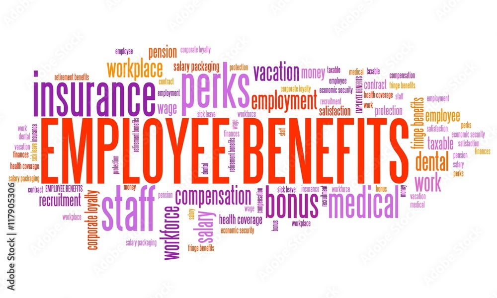 Fototapeta premium Employee benefits