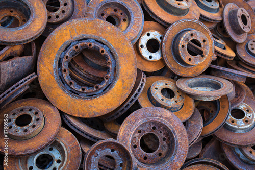 old brake discs for recycling