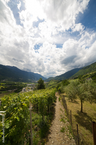 Obraz na płótnie Italyan Alps w salonie