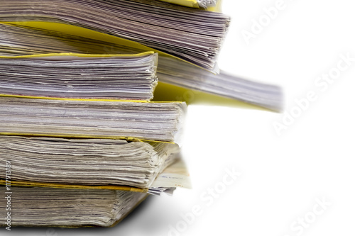 big stack of papers