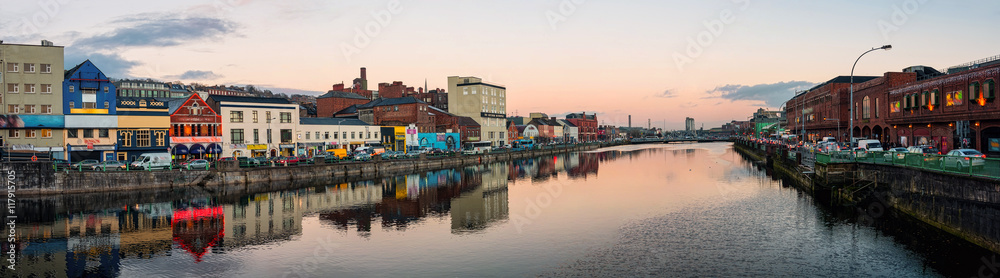 River Lee in Cork, Ireland River Lee in Cork, Ireland
