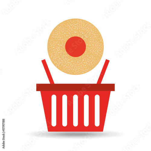 sweet donut basket