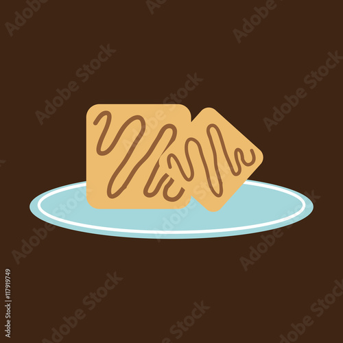 hand holding a tray of cake