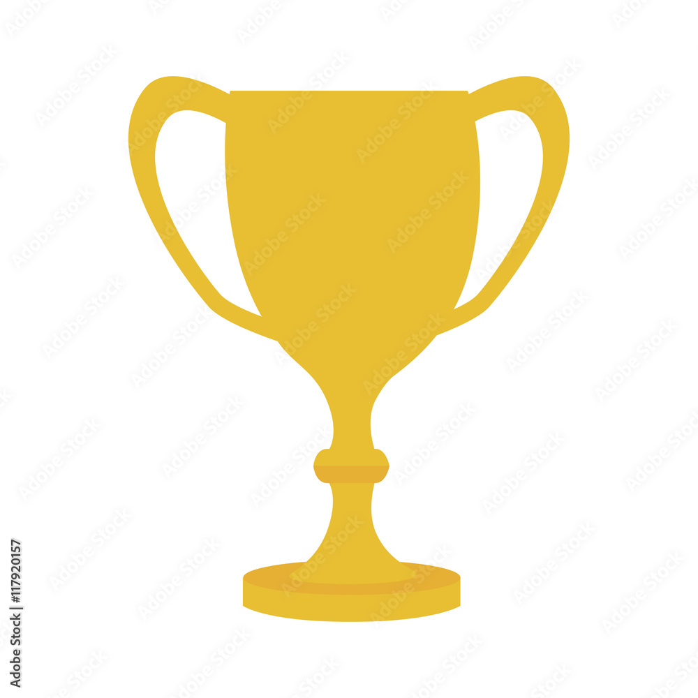 cup trophy golden winner icon vector graphic cup trophy golden winner icon vector graphic