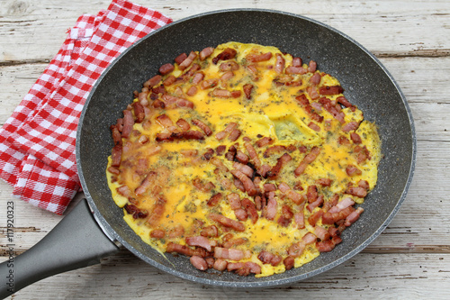 omelette aux lardons 10082016