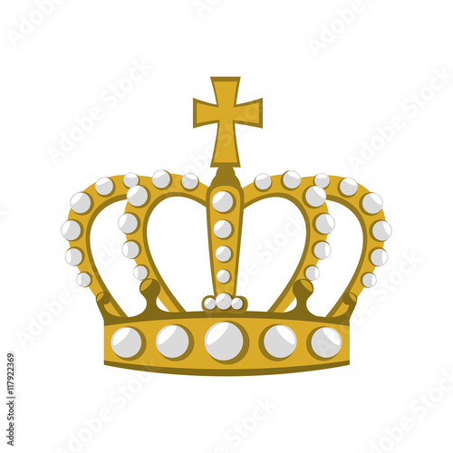 royal crown london icon vector graphic