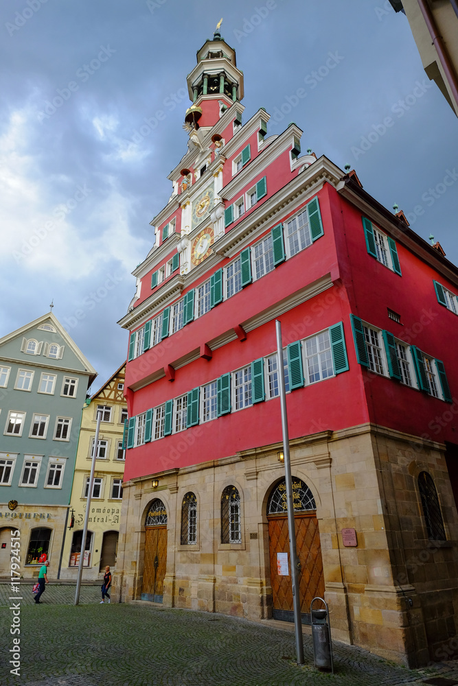 Obraz premium Esslingen am Neckar Marktplatz