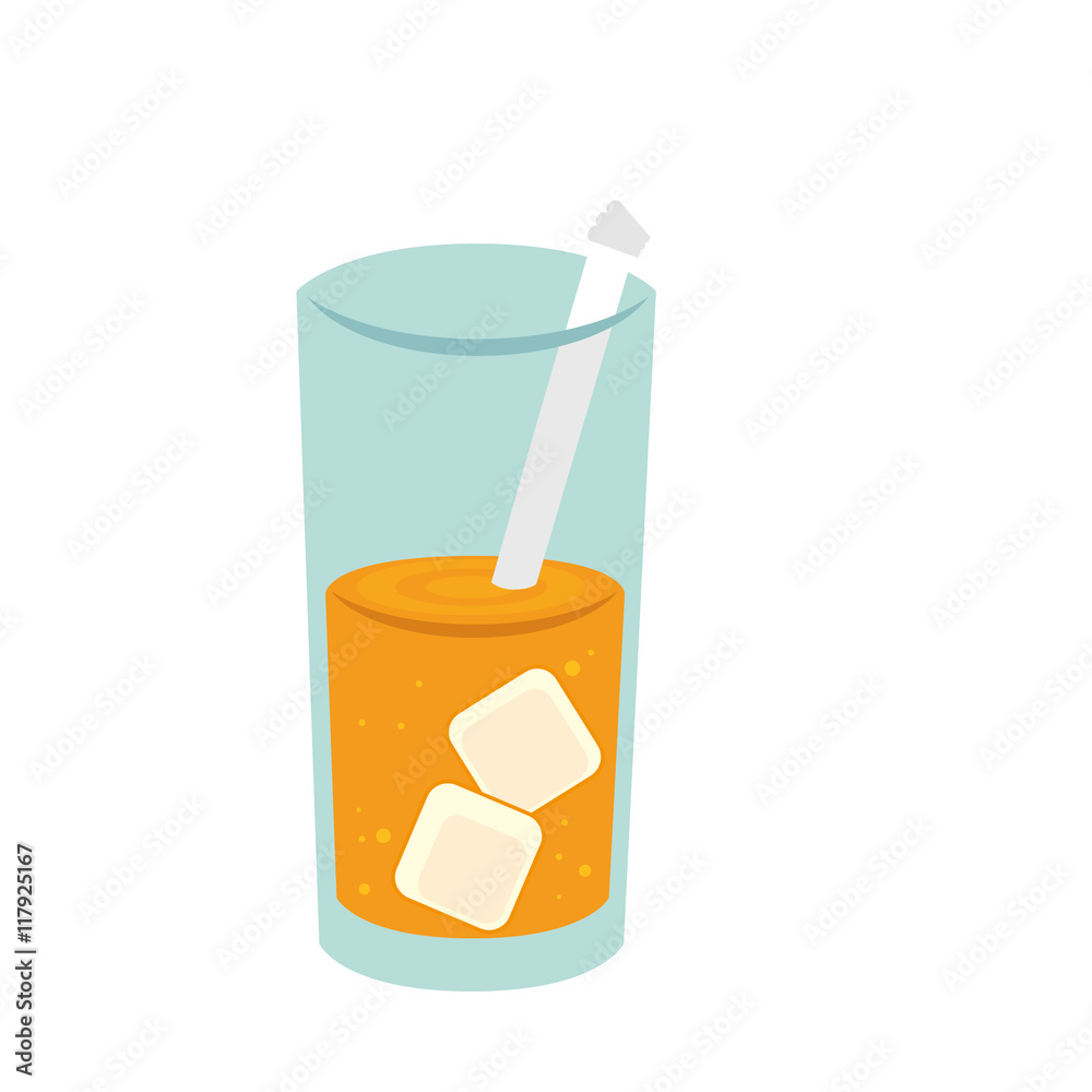 glass straw drink ice icon vector graphic glass straw drink ice icon vector graphic