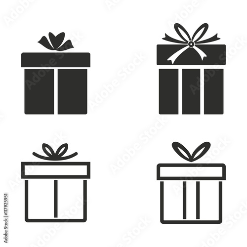 Gift Box icon set