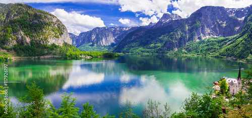 Breathtaking nature and lakes of Austria. Hallstatt