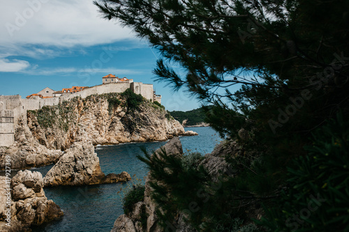View of Dubrovnik in Croatia