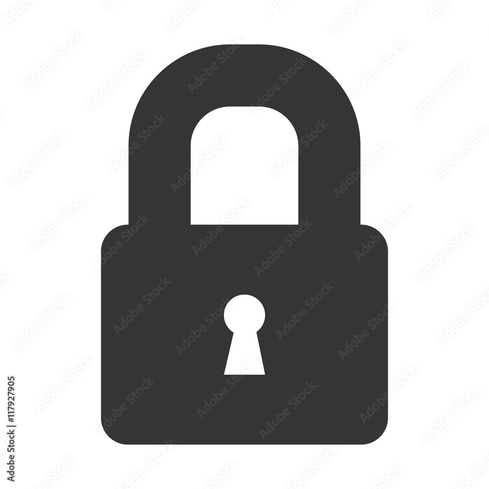 lock security closed icon vector graphic lock security closed icon vector graphic