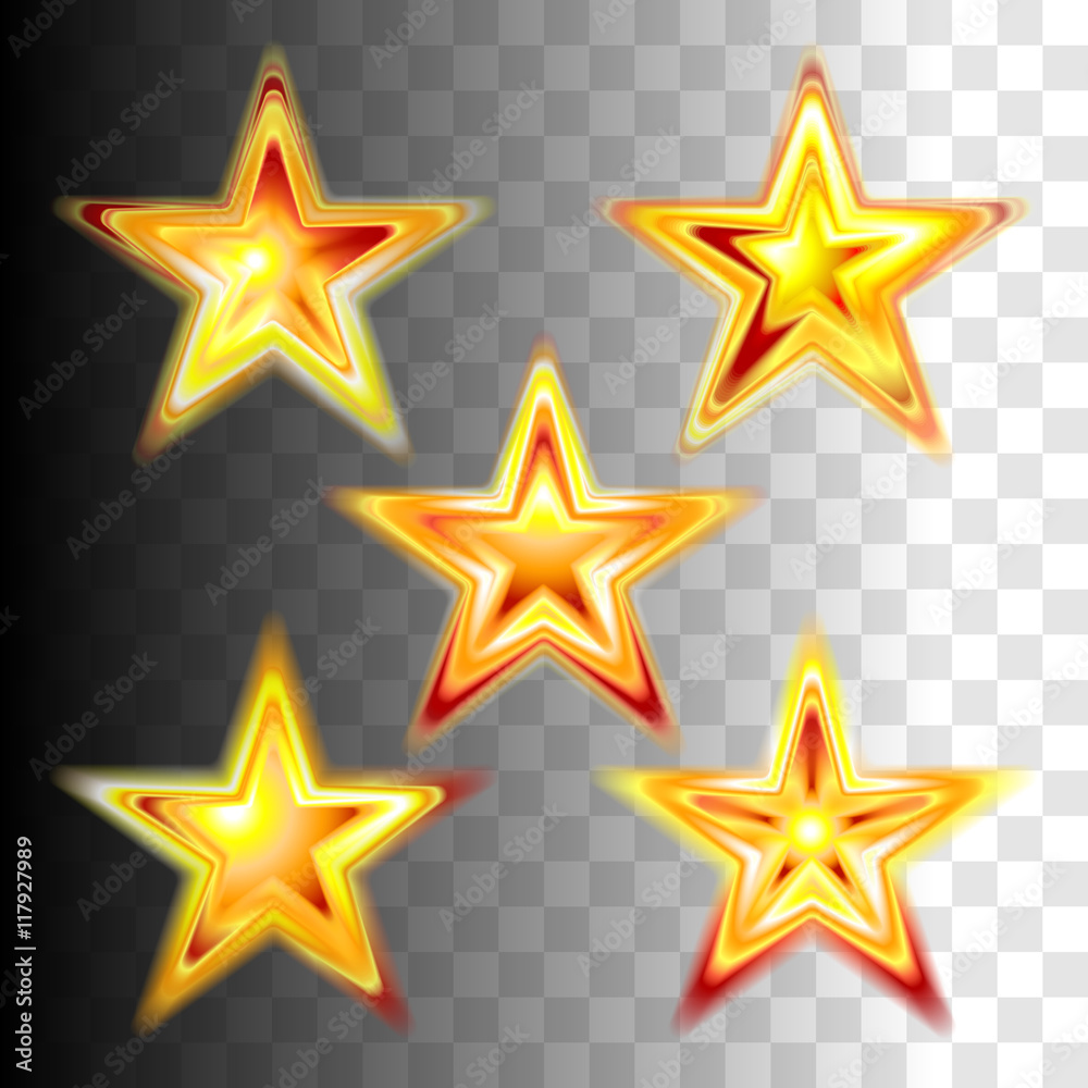 Gold red christmas stars Gold red christmas stars