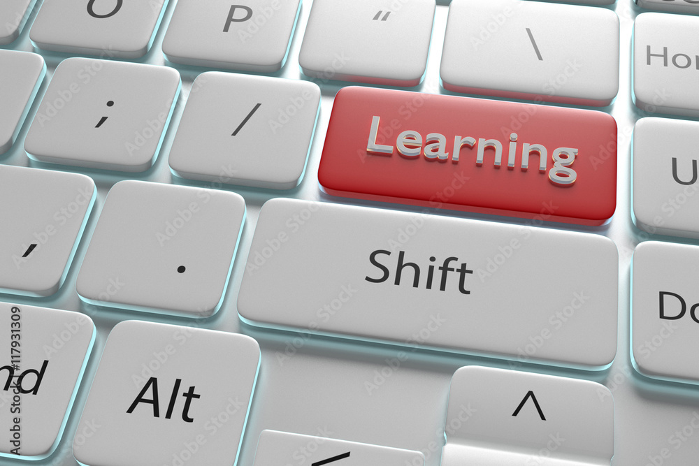 3d illustration button 