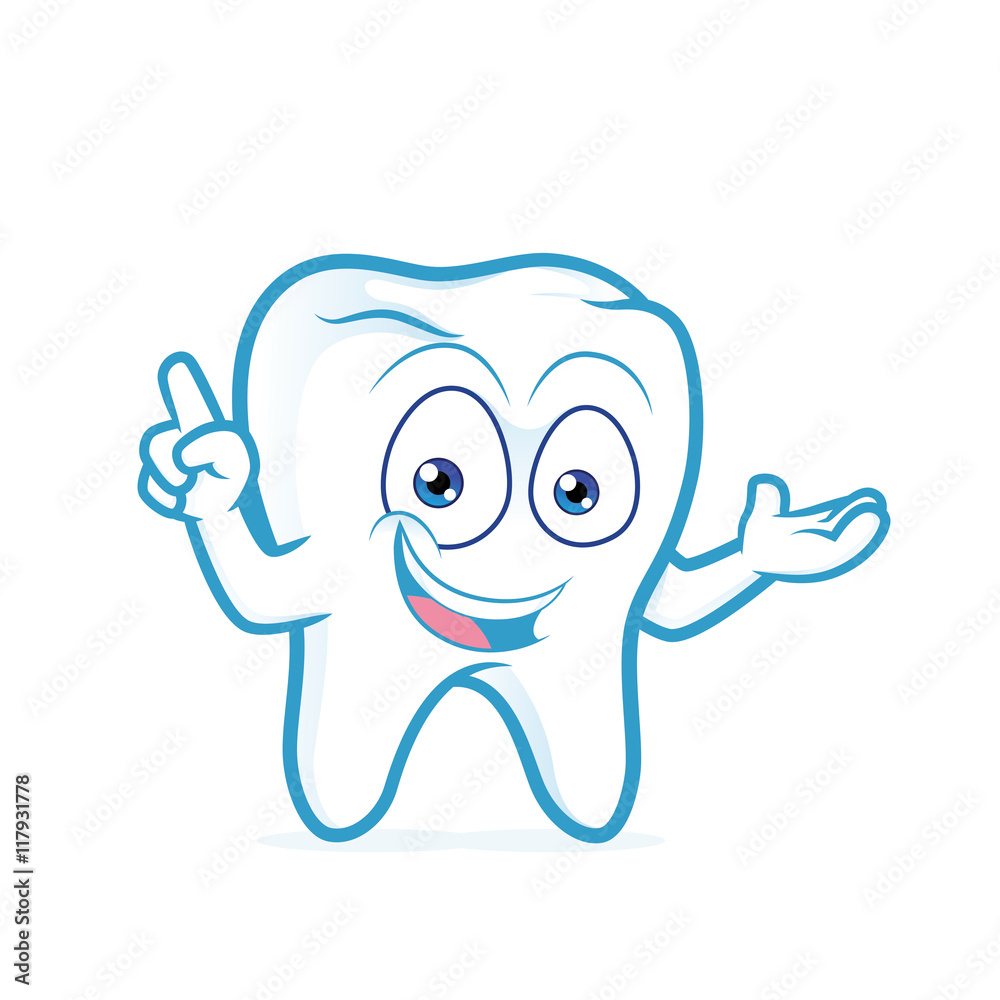 Tooth presenting something Tooth presenting something