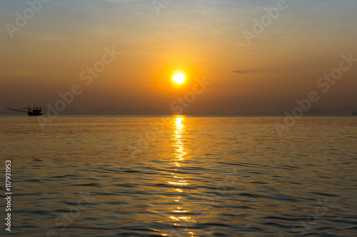 Andaman sea on sunset © gumbao