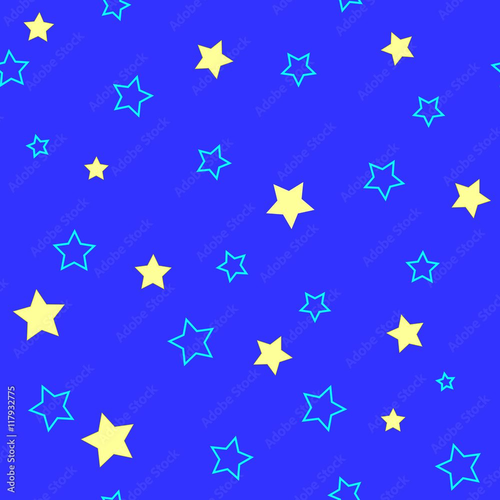 Stars seamless pattern Stars seamless pattern