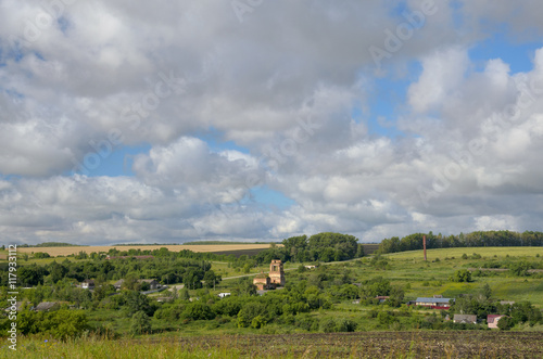 Countryside landscape