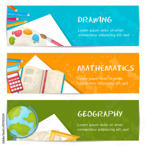 School Banner Set