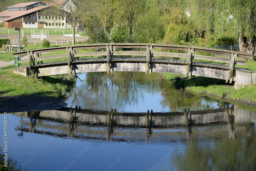 Brücke über die Alte Dreisam in Eichstetten Brücke über die Alte Dreisam in Eichstetten