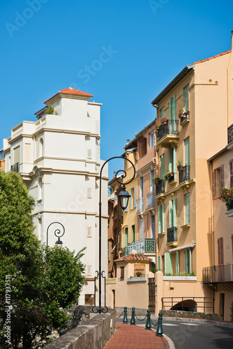 Streets and buildings in old town Monaco © dvoevnore